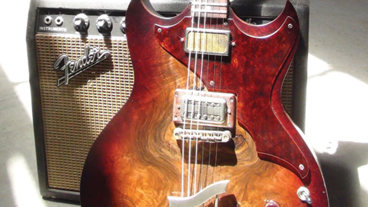 Guitar of the Month: Josh Homme's Echopark Custom Crow