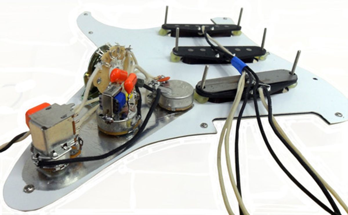 Sheptone Releases Fully-Assembled Strat-Style Pickguards