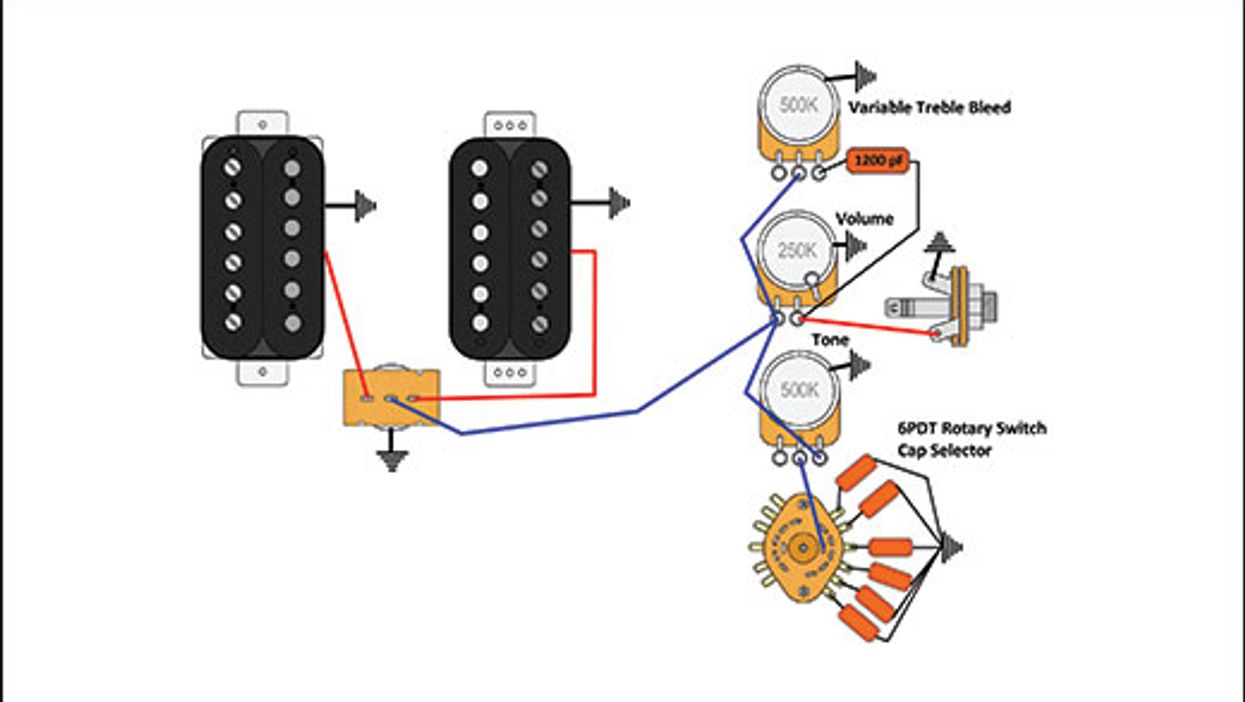 Mod Garage: The Quad-Pot, Dual-Humbucker Wiring of Doom