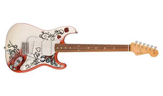 Fender Releases Limited Edition Jimi Hendrix Monterey Stratocaster