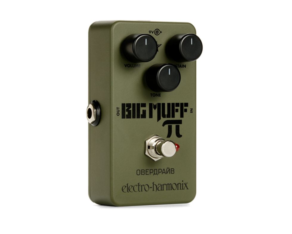 Electro-Harmonix Reissues the Green Russian Big Muff