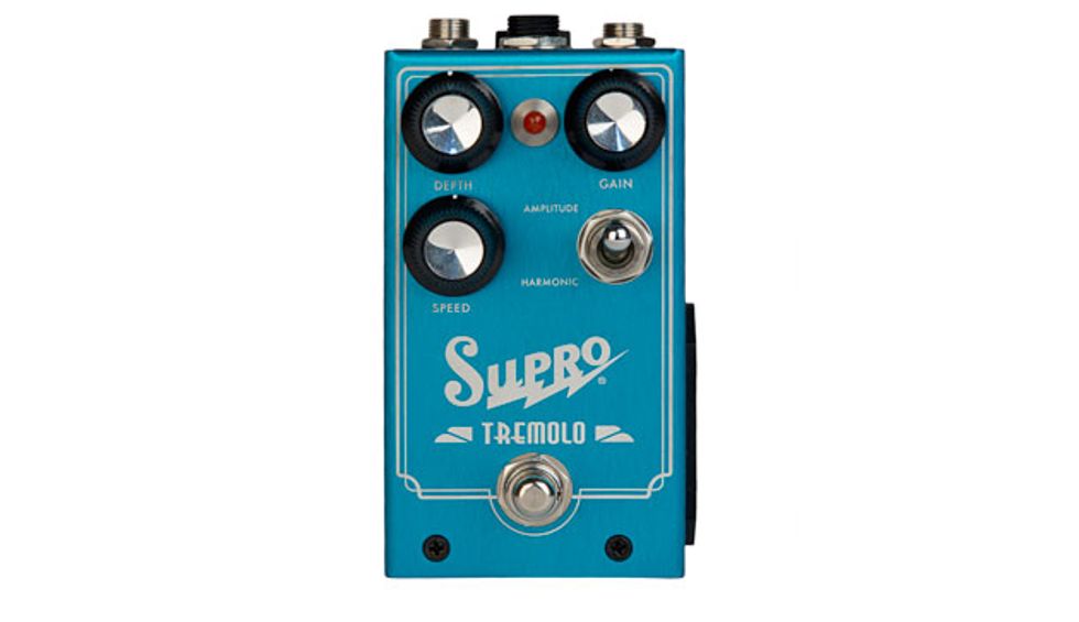 Supro Unveils Tremolo Pedal