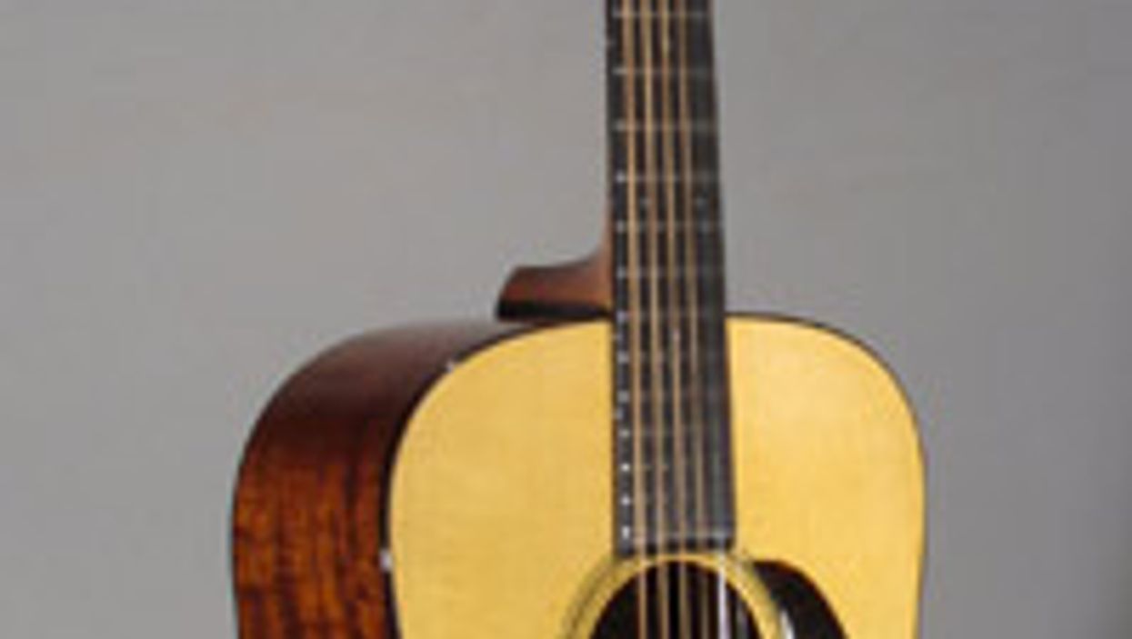 Bourgeois Introduces Very Vintage Mahogany Acoustic