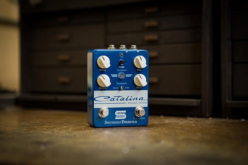 Seymour Duncan Releases Catalina Chorus Pedal