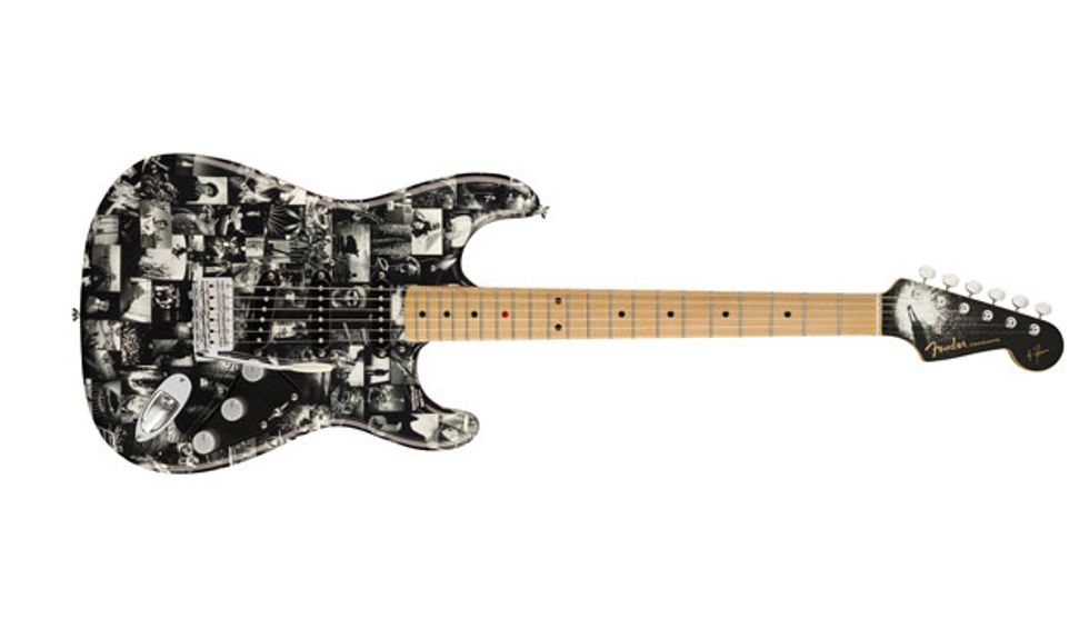 Fender and Andy Summers Collaborate on Monochrome Strat Set