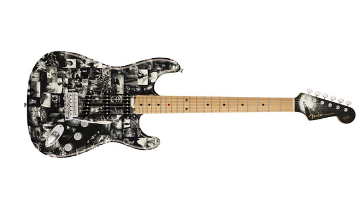 Fender and Andy Summers Collaborate on Monochrome Strat Set