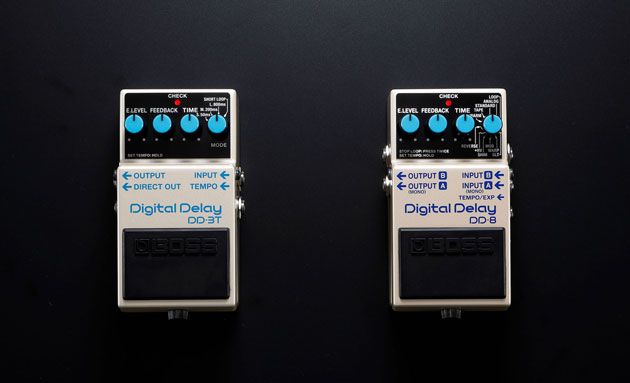 Boss Unveils the DD-3T and DD-8 Delays