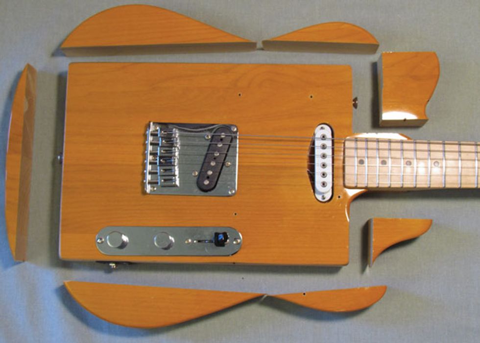 Giving a Squier Tele the Cigar-Box Treatment