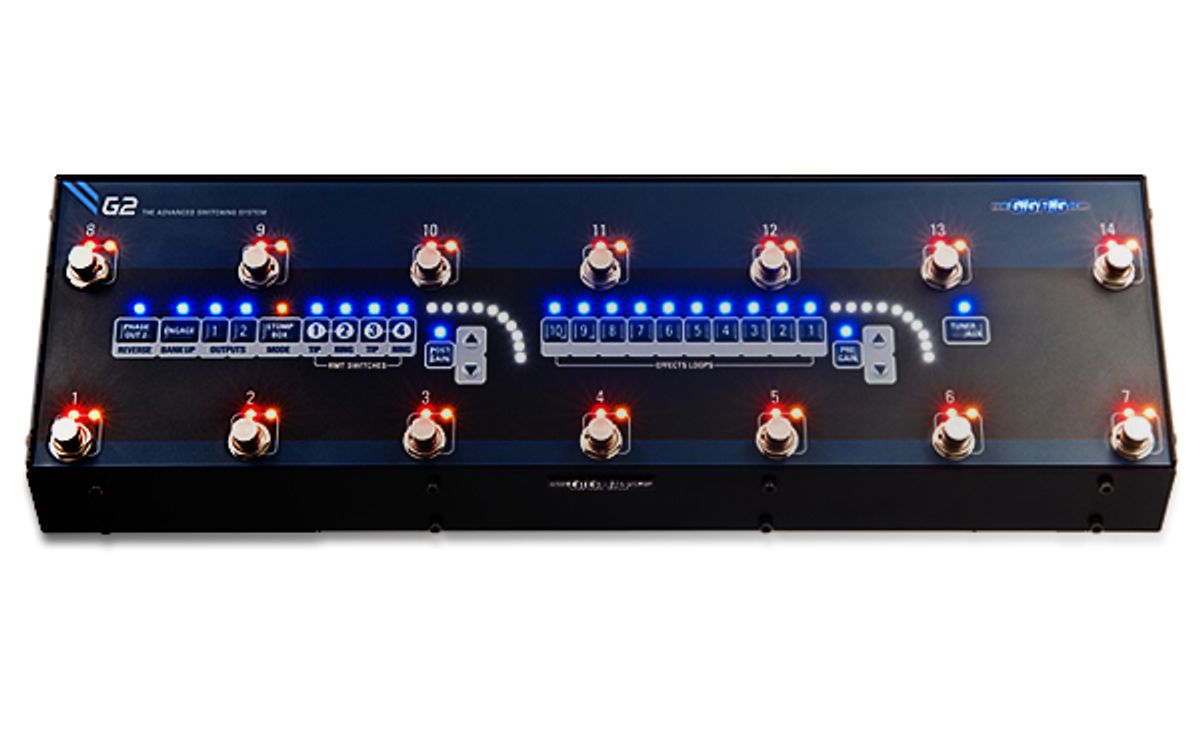 TheGigRig Unveils the G2 Pedalboard Switching System