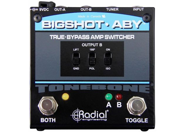 Radial Engineering Introduces the Tonebone BigShot ABY