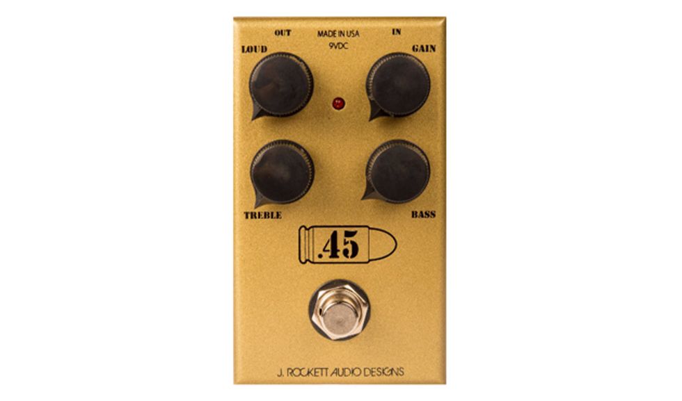 J. Rockett Audio Designs Unveils the .45 Caliber Overdrive Pedal