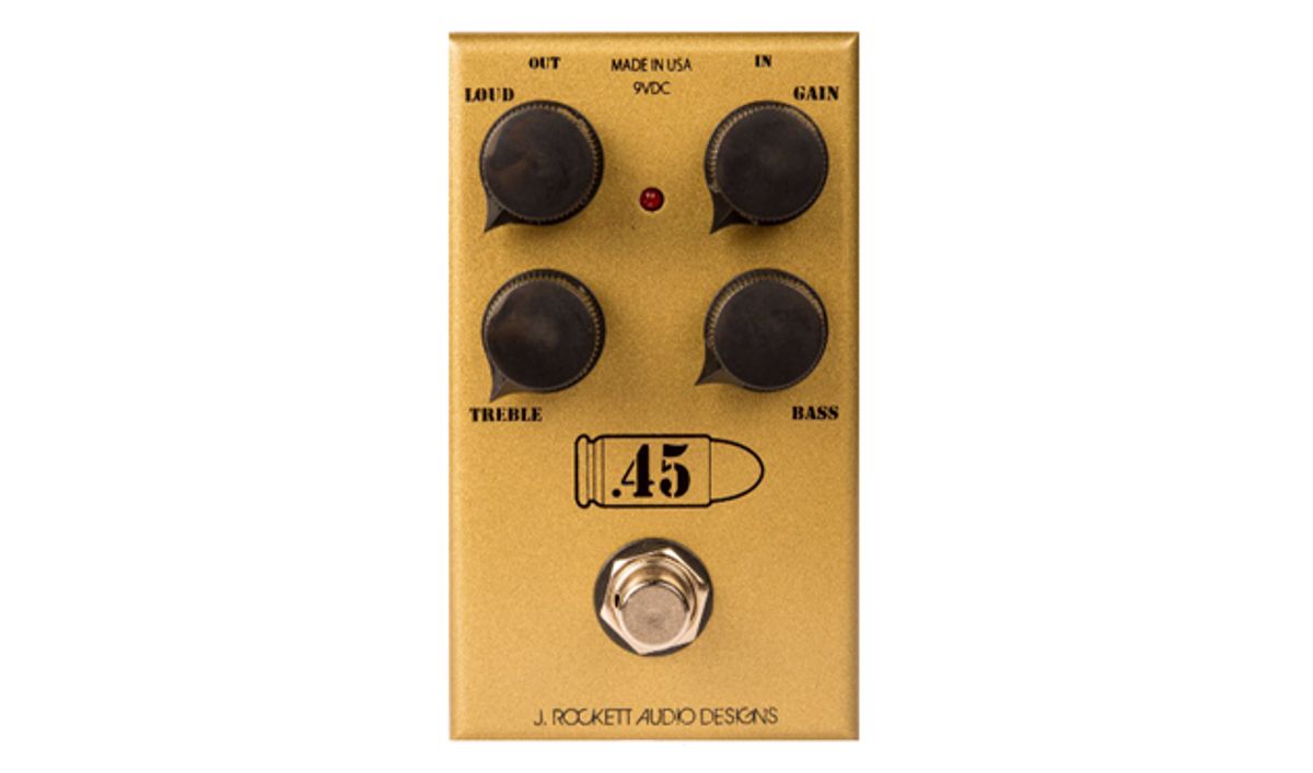 J. Rockett Audio Designs Unveils the .45 Caliber Overdrive Pedal