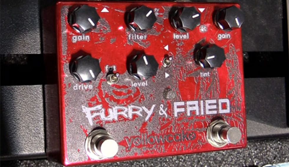 SNAMM '18 - Yellowcake Pedals Furry & Fried Demo