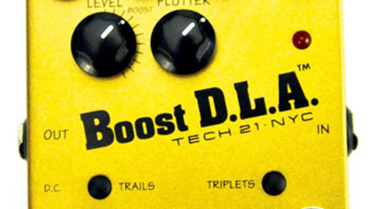 Tech 21 Boost D.L.A. Pedal Review