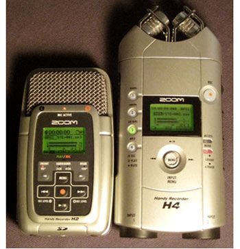 Zoom H2 and H4: Two Handy Recorders