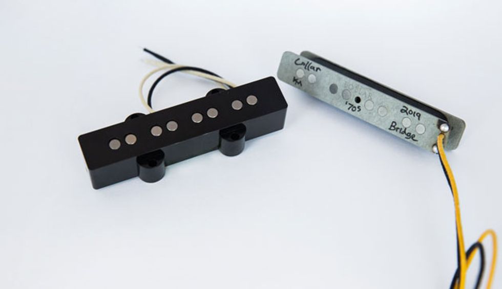 Lollar Announces Release of '70s J-Bass Pickup Set