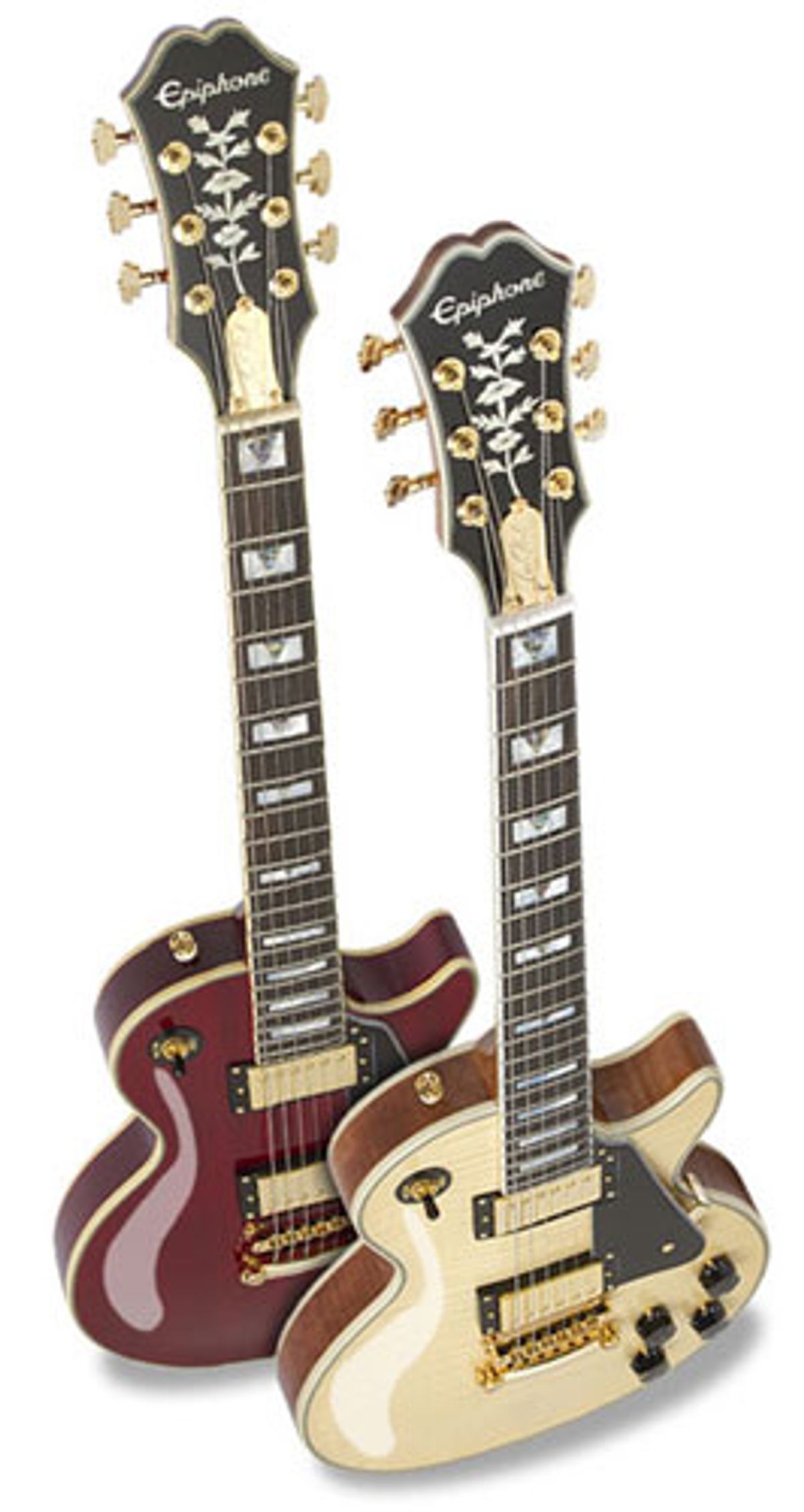 Epiphone Releases the Limited-Edition Les Paul Custom 100th Anniversary Outfit