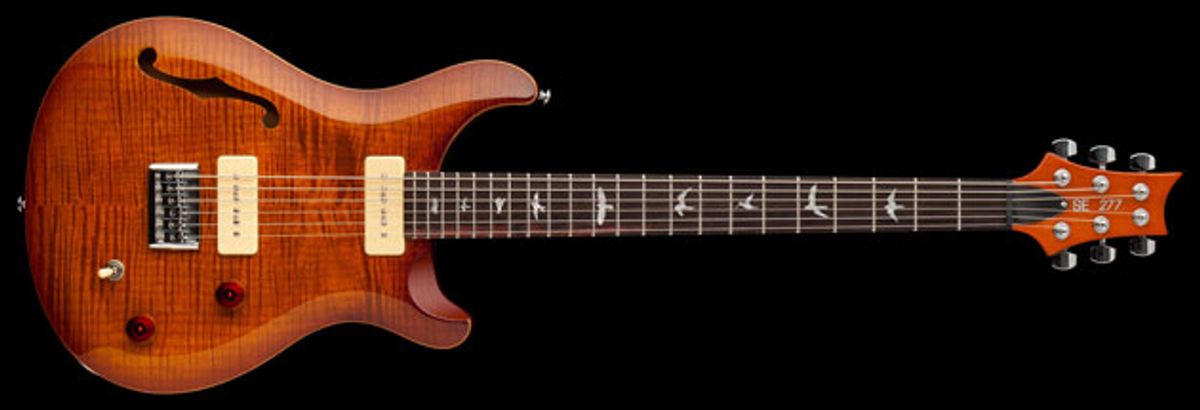 PRS Guitars Unveils SE 277 Semi-Hollow Soapbar and SE 277 Baritones
