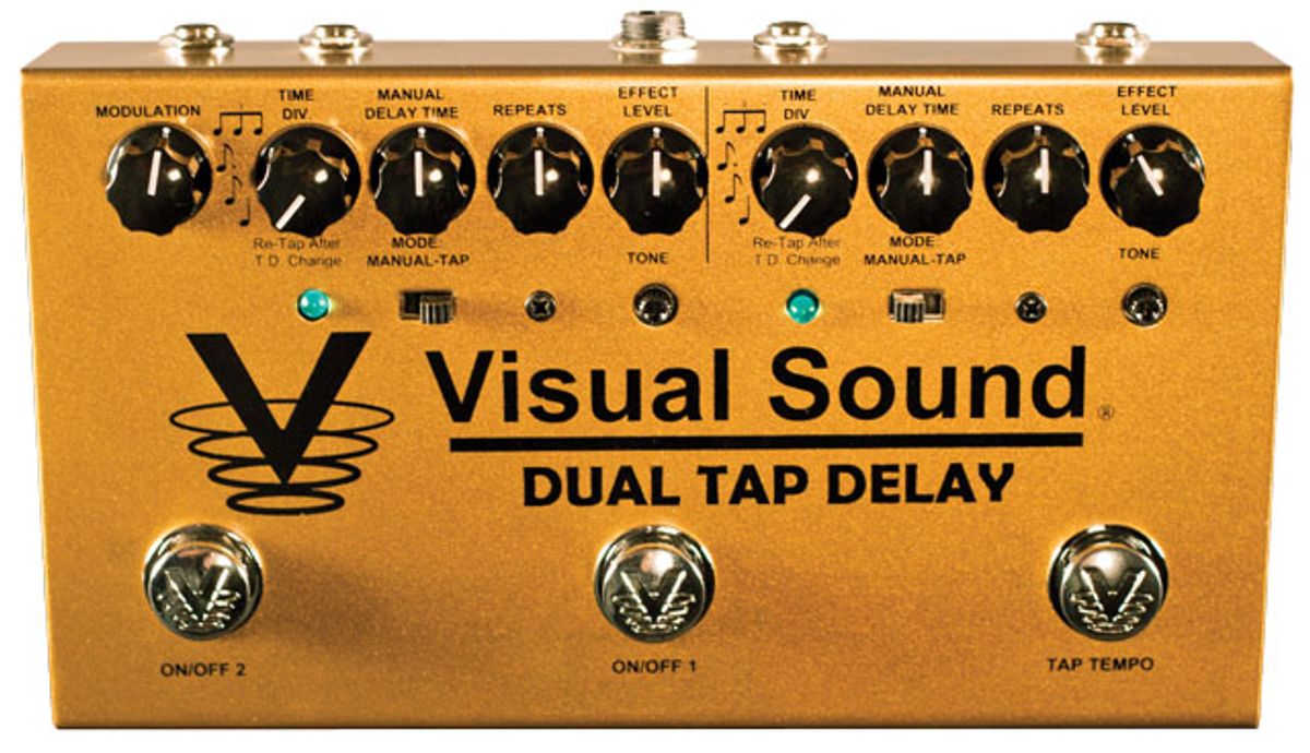 Visual Sound Dual Tap Delay Pedal Review