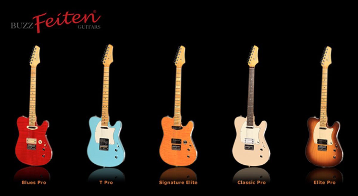 Buzz Feiten Announces New Line of Guitars