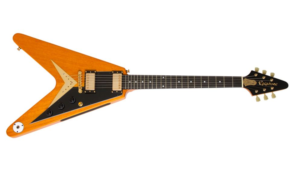 Epiphone Presents the Limited Edition Joe Bonamassa 1958 "Amos" Korina Flying-V Outfit