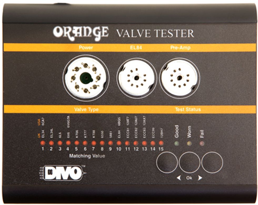 Orange Amplification Launches Valve Tester VT1000