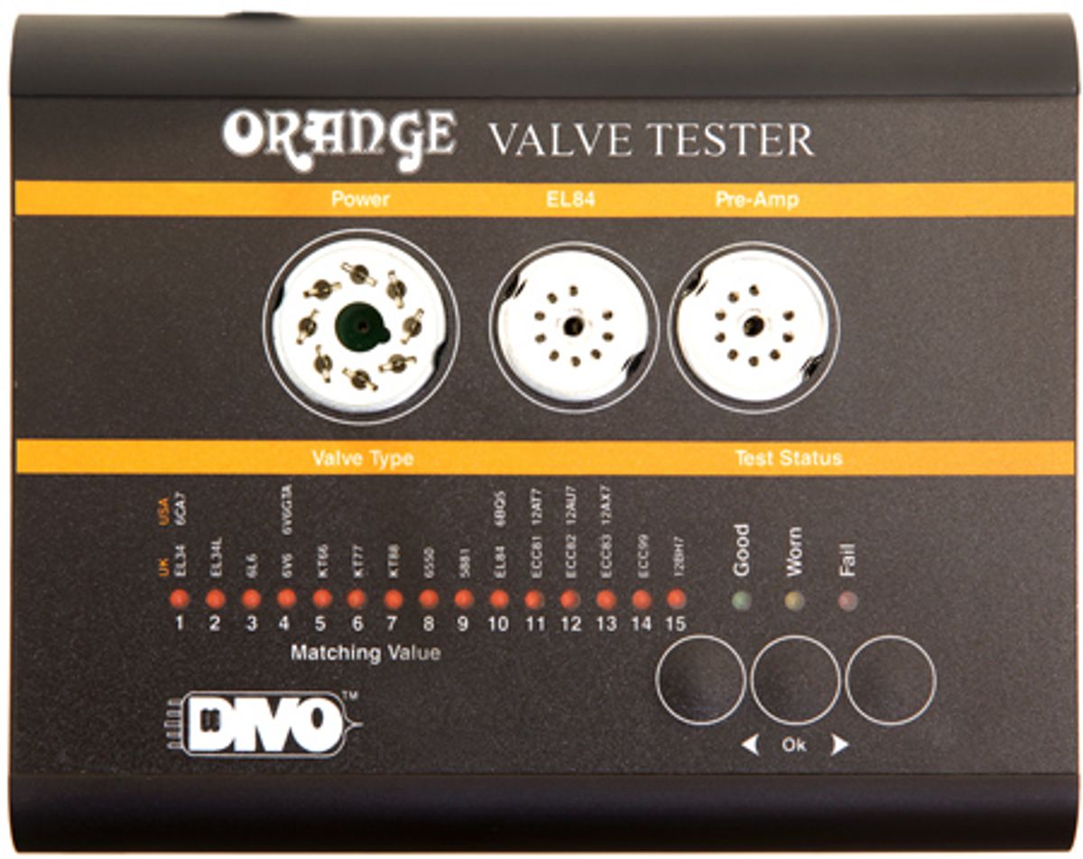 Orange Amplification Launches Valve Tester VT1000