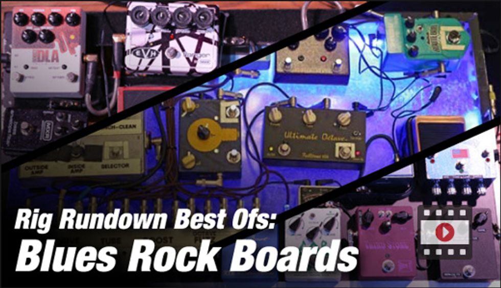 Rig Rundown Best-Ofs: Blues-Rock Pedalboards