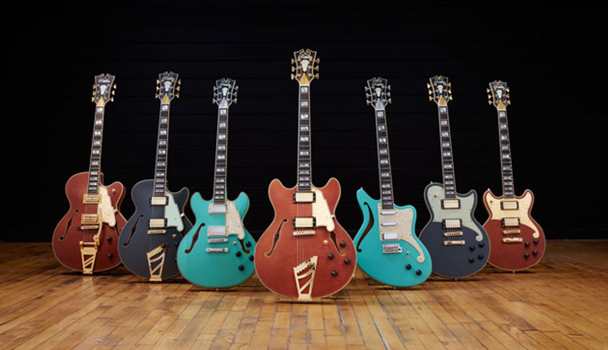 D'Angelico Guitars Unveils Limited-Edition Deluxe Series