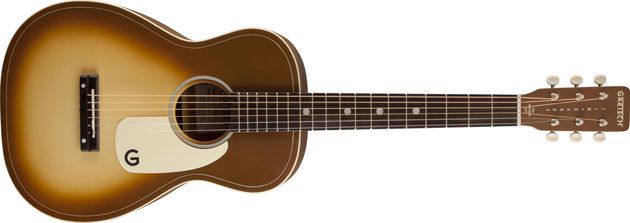 Gretsch Introduces the G9520-BRB Jim Dandy Flat Top Acoustic Guitar