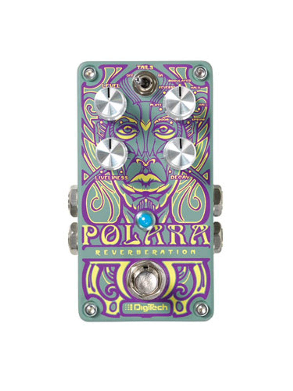 DigiTech Unveils the Polara Stereo Reverb Pedal