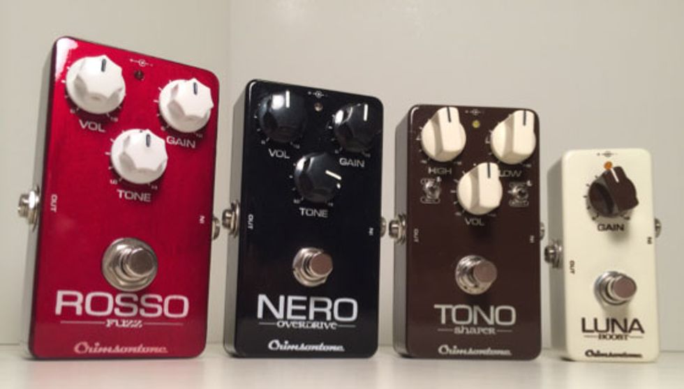 Crimsontone Releases New Line of Pedals