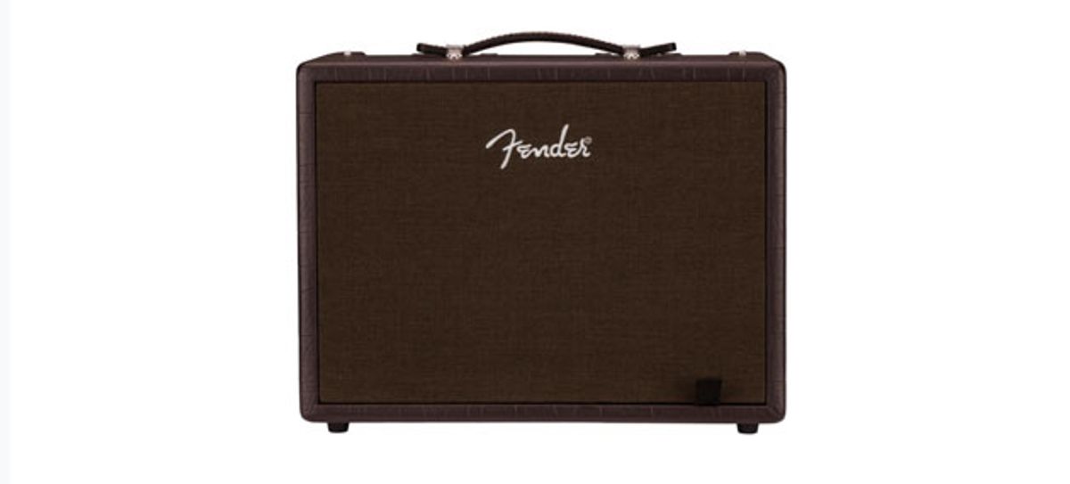 Fender Releases New Line of Acoustic Amps