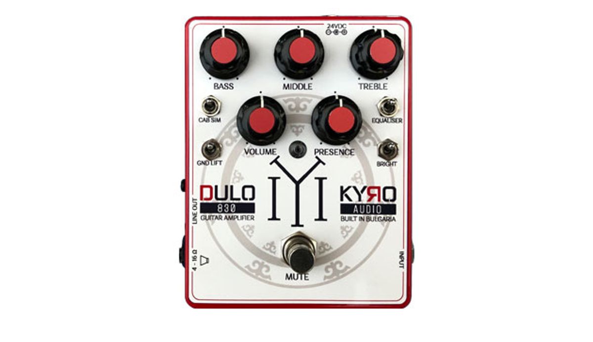 Kyro Audio Introduces the Dulo Pedalboard Amp