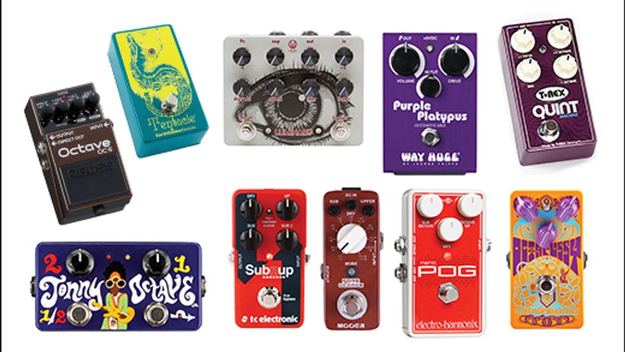 10 Octave Pedals to Audition