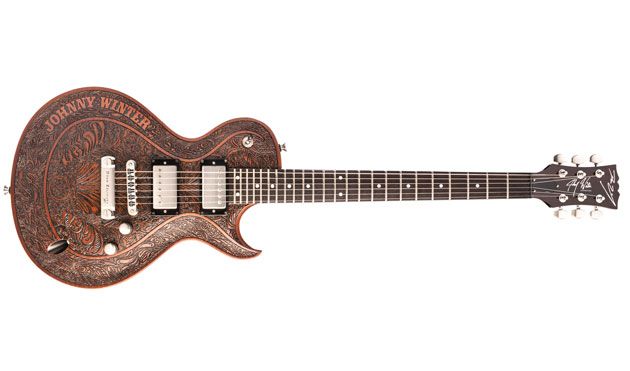 Dean Zelinsky Guitars Announces the Johnny Winter Signature Model