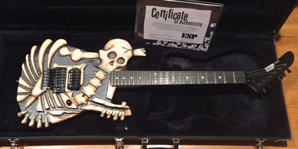 ESP George Lynch Skull N’ Bones Guitar of the Month - Premier Guitar