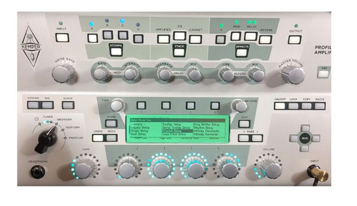 Kemper Adds New Delay Effects to the Profiler