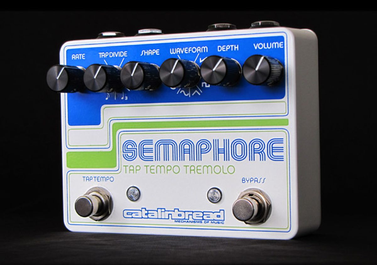 Catalinbread Releases Redesigned Semaphore Tap Tremolo