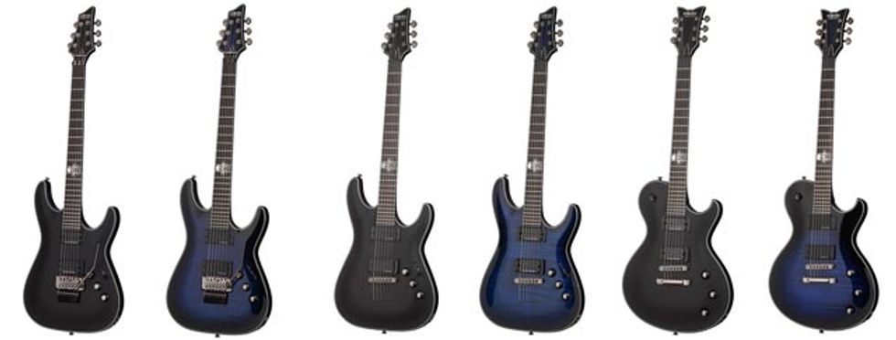 Schecter Introduces the Blackjack SLS Guitars