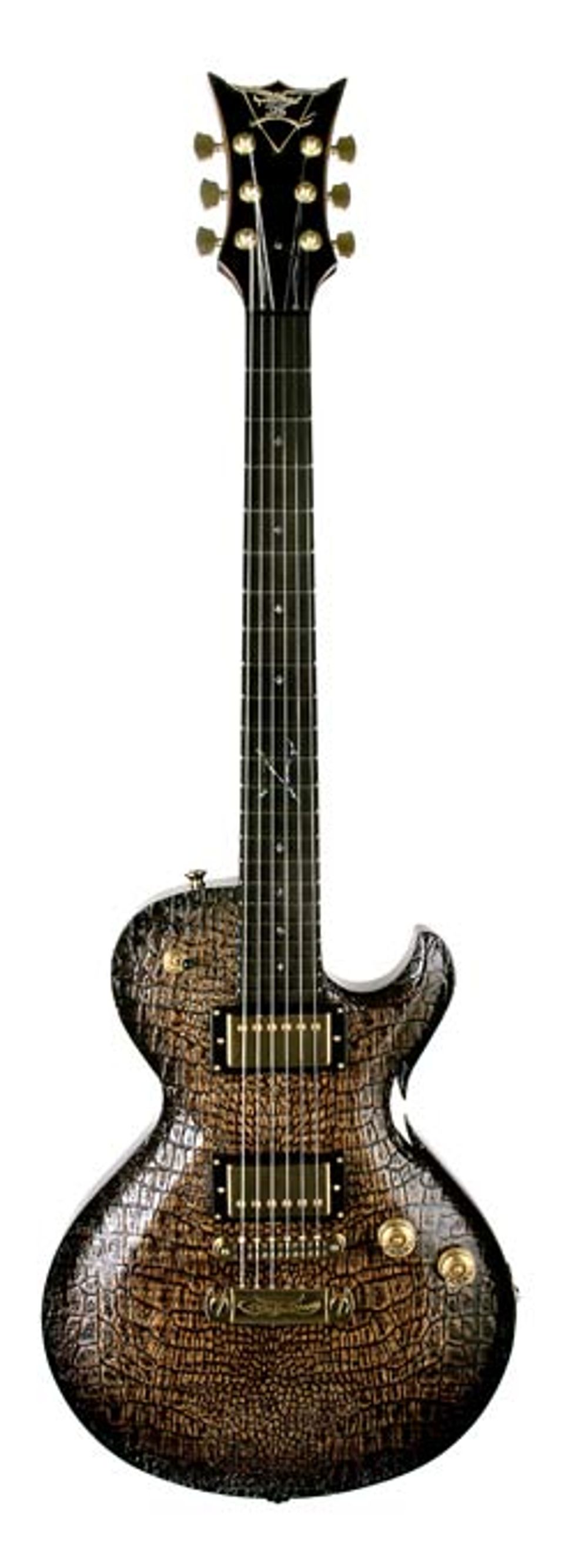 DBZ Guitars Introduces the Croc Skin Bolero