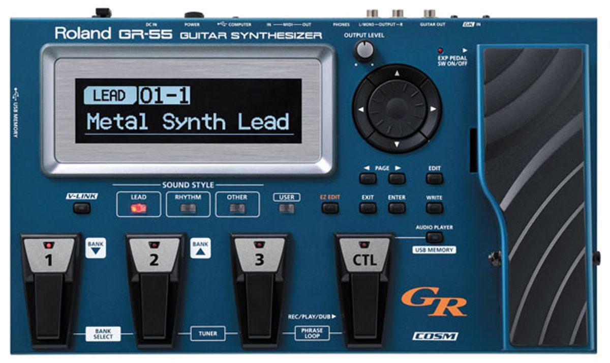 Roland GR-55 Guitar Synthesizer Review