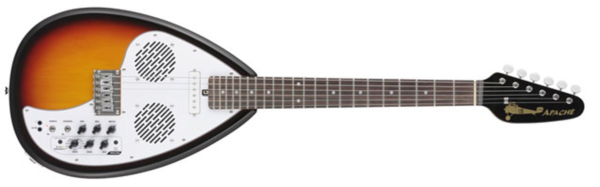 VOX Announces Apache Series Travel Guitars 