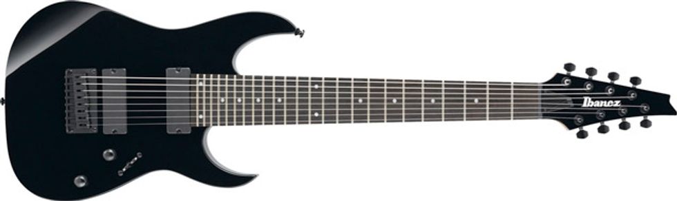 Ibanez Introduces RG8 8-String Electrics