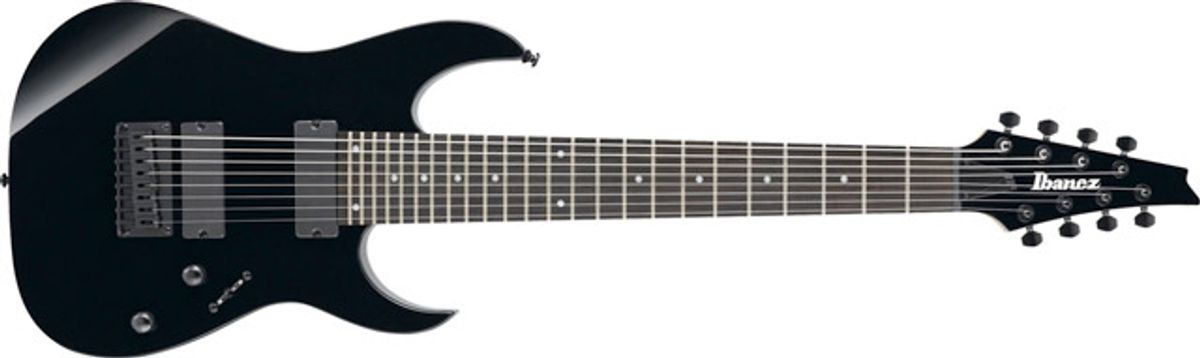 Ibanez Introduces RG8 8-String Electrics