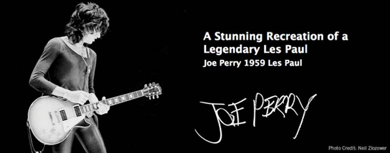 Gibson Releases Joe Perry 1959 Les Paul