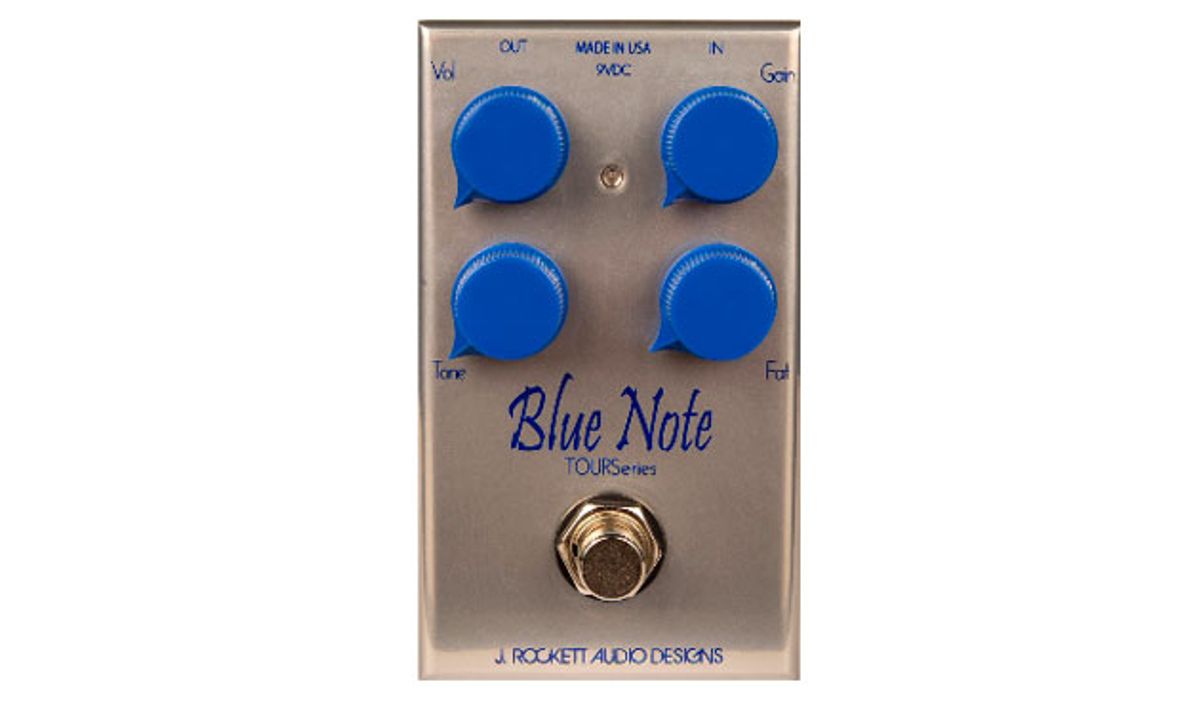 J. Rockett Audio Designs Releases the Tour Series Blue Note Overdrive