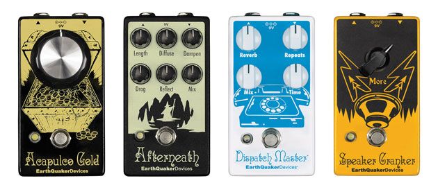 EarthQuaker Devices Unveils V2 Updates of Dispatch Master, Speaker Cranker, Acapulco Gold, and Afterneath