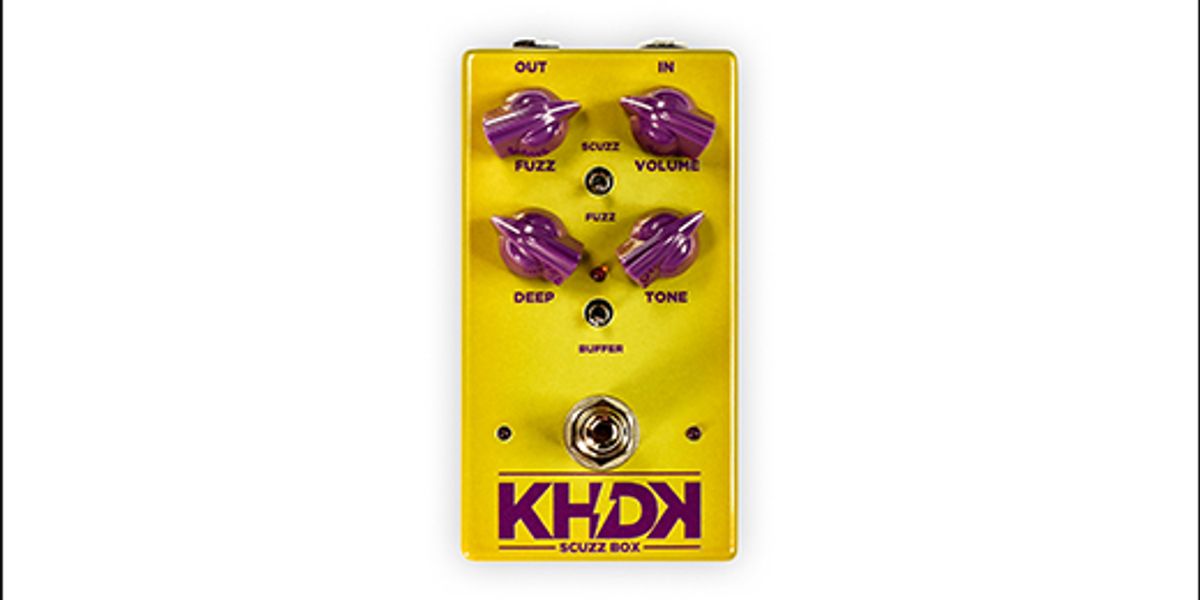 KHDK Electronics Unveils the Scuzz Box
