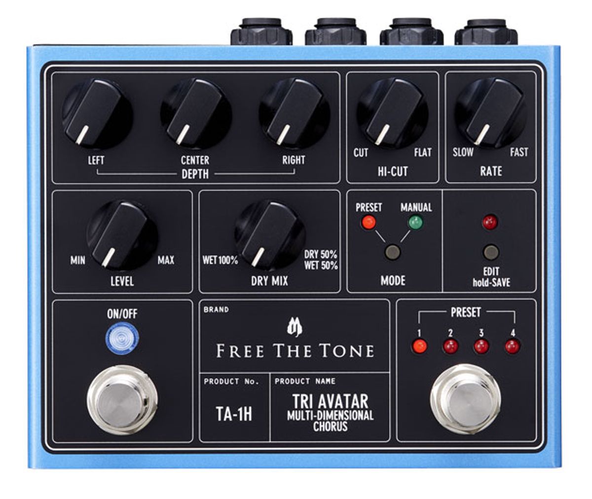 Free The Tone Introduces the TA-1H Tri Avatar